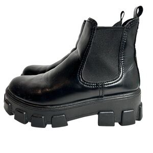 Circus by Sam Edelman Darielle Ankle Boot, Size 6.5, lug sole, like NEW Combat